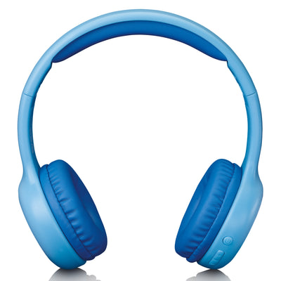 LENCO HPB-110BU - Składane dziecięce słuchawki Bluetooth® - Niebieski