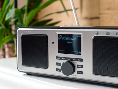 LENCO DIR-165BK - Inteligentne radio, Internet/DAB+/FM i Bluetooth® - Czarny