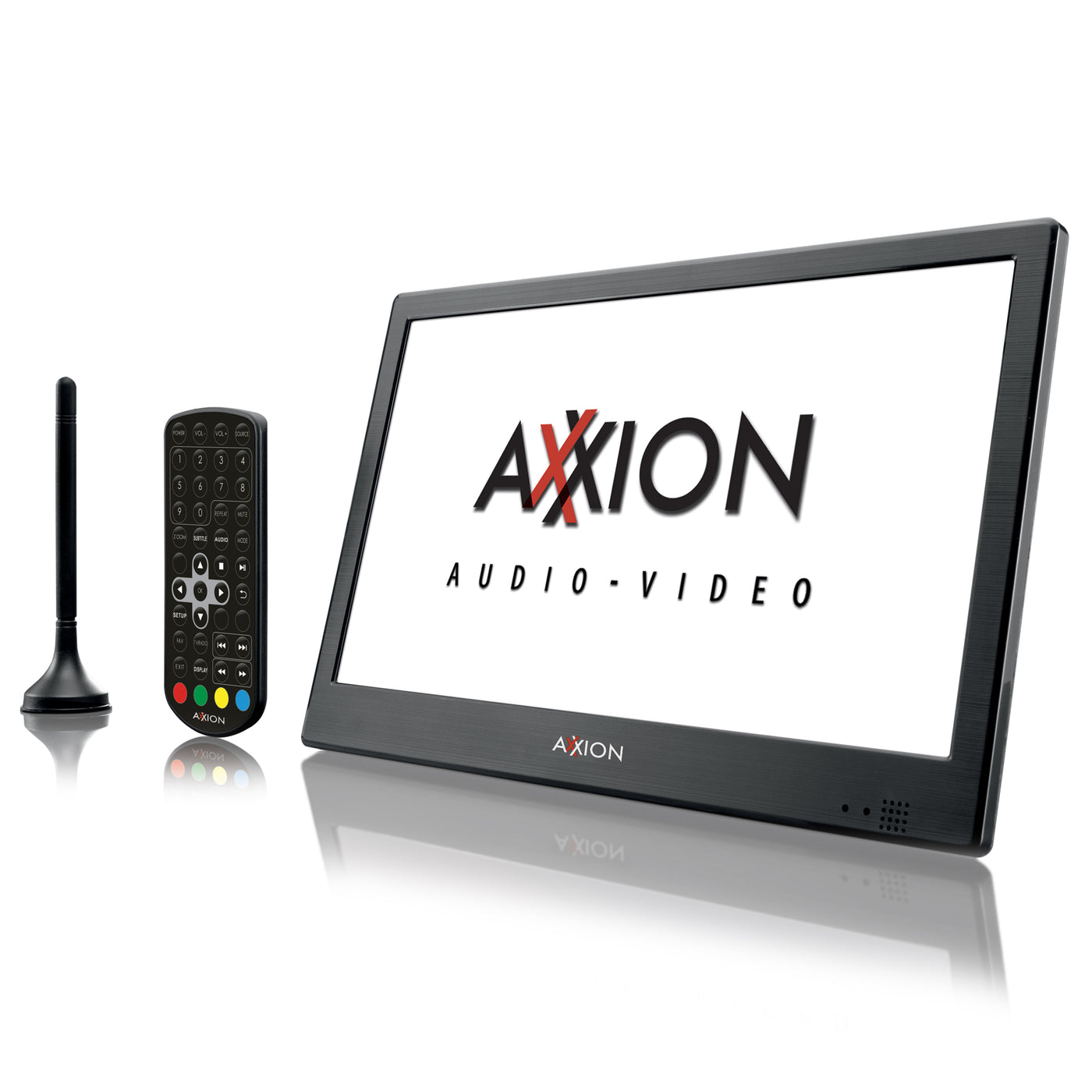Axxion AXX-1028 - Portable LCD TV 10" DBV-T2 and HDMI - Black
