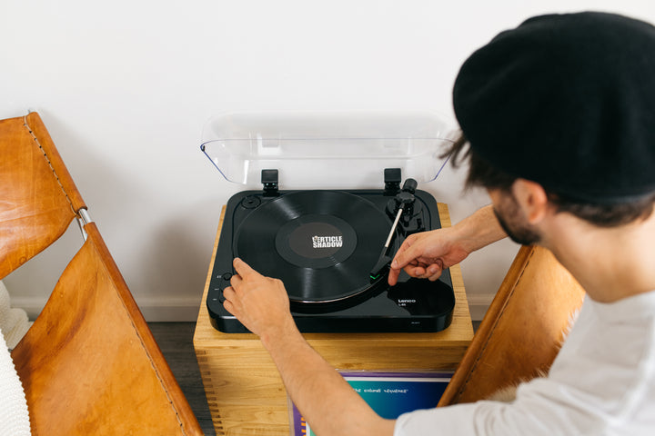 LENCO L-85 Black - Turntable with USB direct encoding - Black