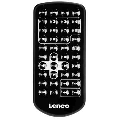 Lenco DVP-940 - 9" Duo DVD players - USB - SD - 2 headphone - Black