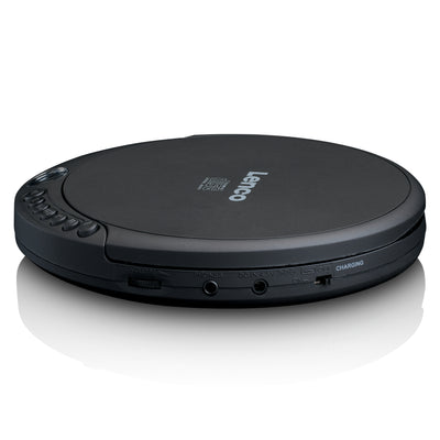LENCO CD-010 - Portable CD player with charging function - Black