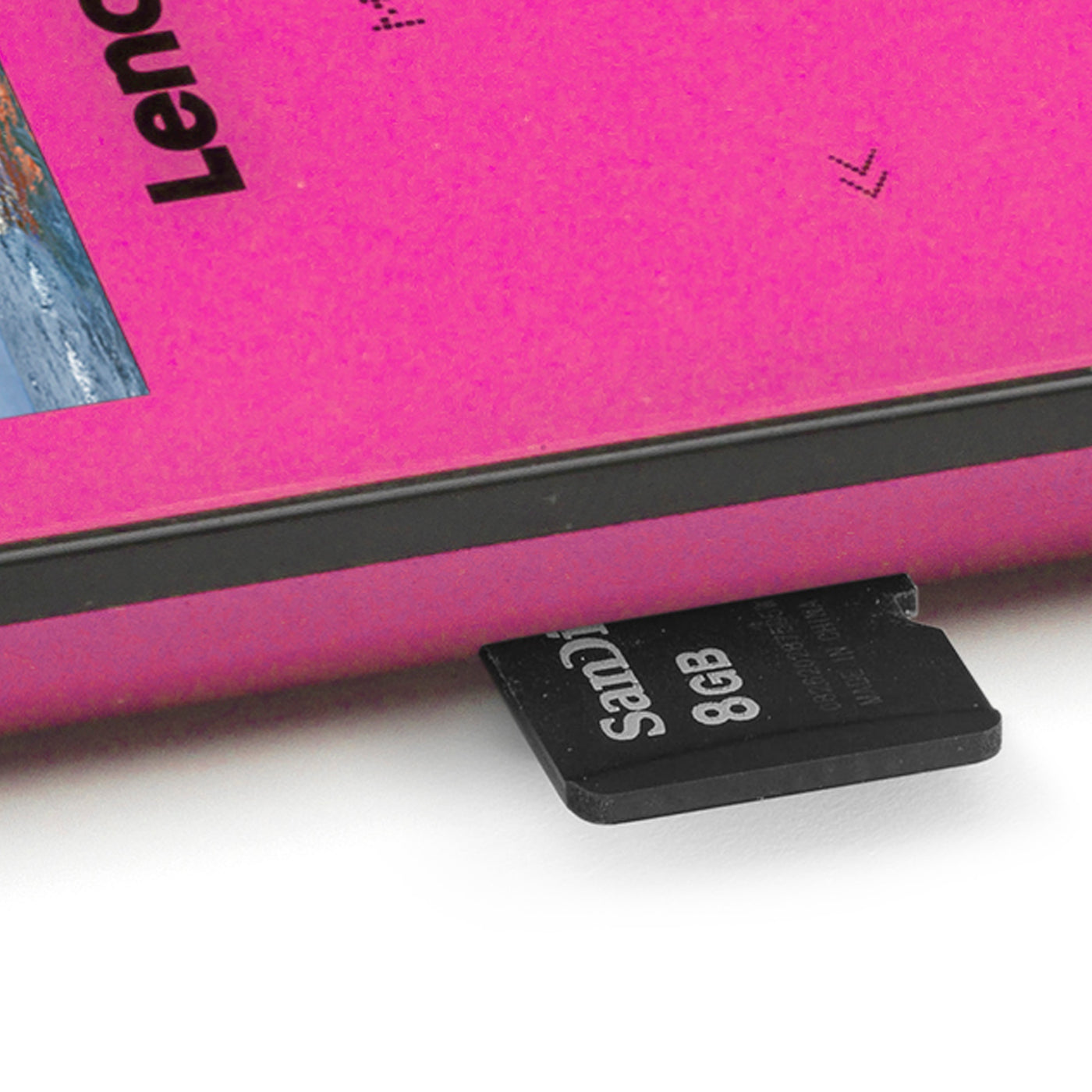 LENCO Xemio-655 Różowy - Odtwarzacz MP3/MP4 z pamięcią 4GB - Różowy