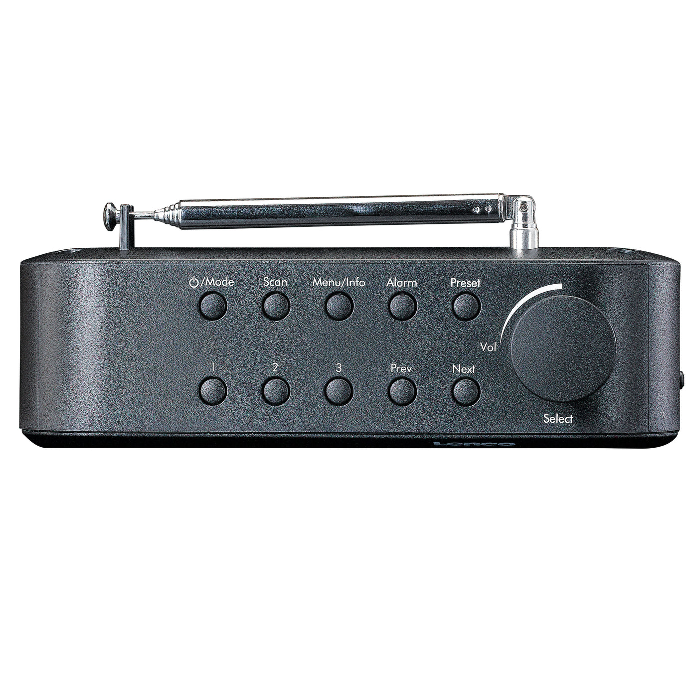 LENCO PDR-016BK - Portable DAB+/FM radio with Bluetooth® - Black – Lenco -Catalog