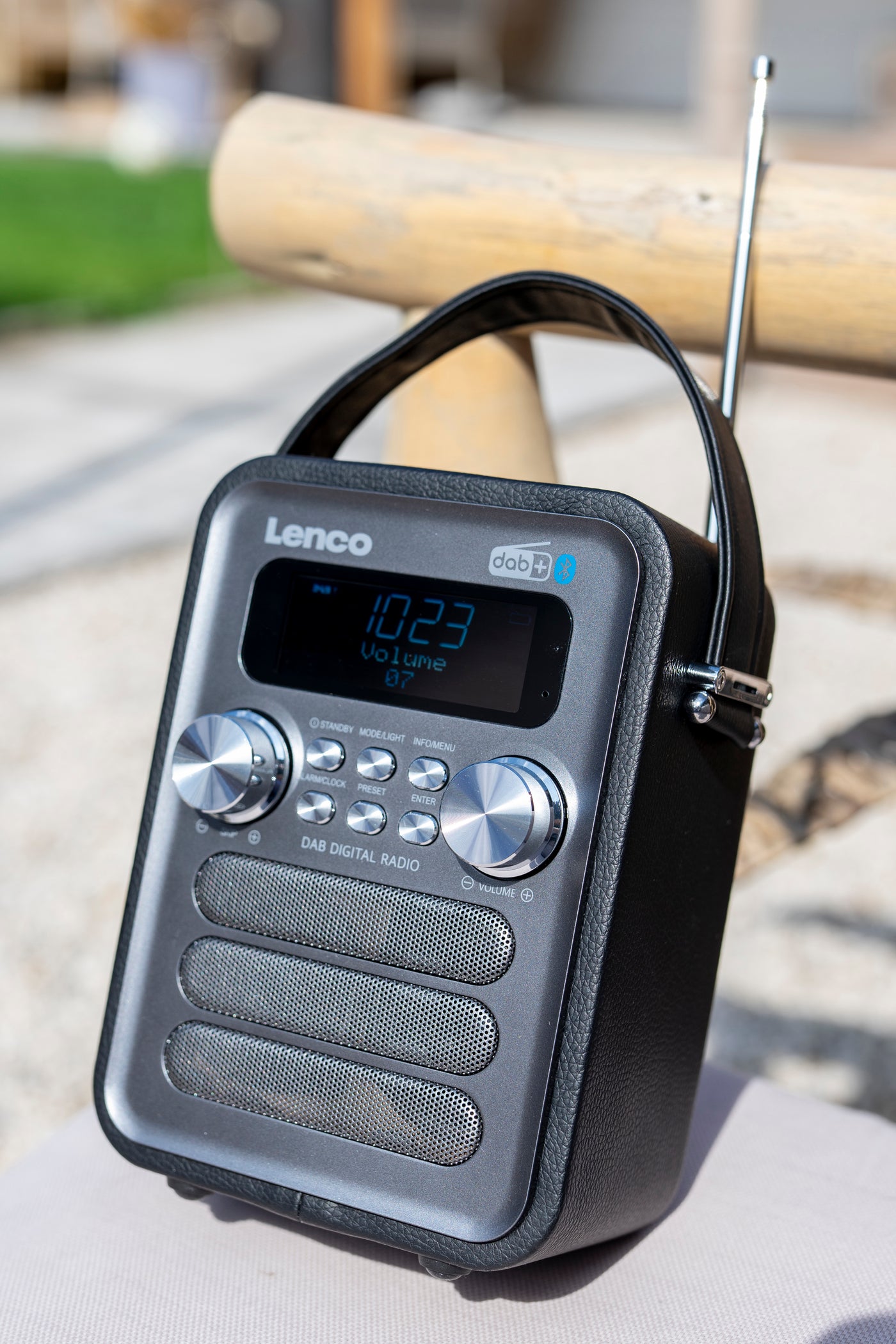 LENCO PDR-051BKSI - Portable DAB+ – with and AUX-inp FM Bluetooth® Lenco-Catalog Radio