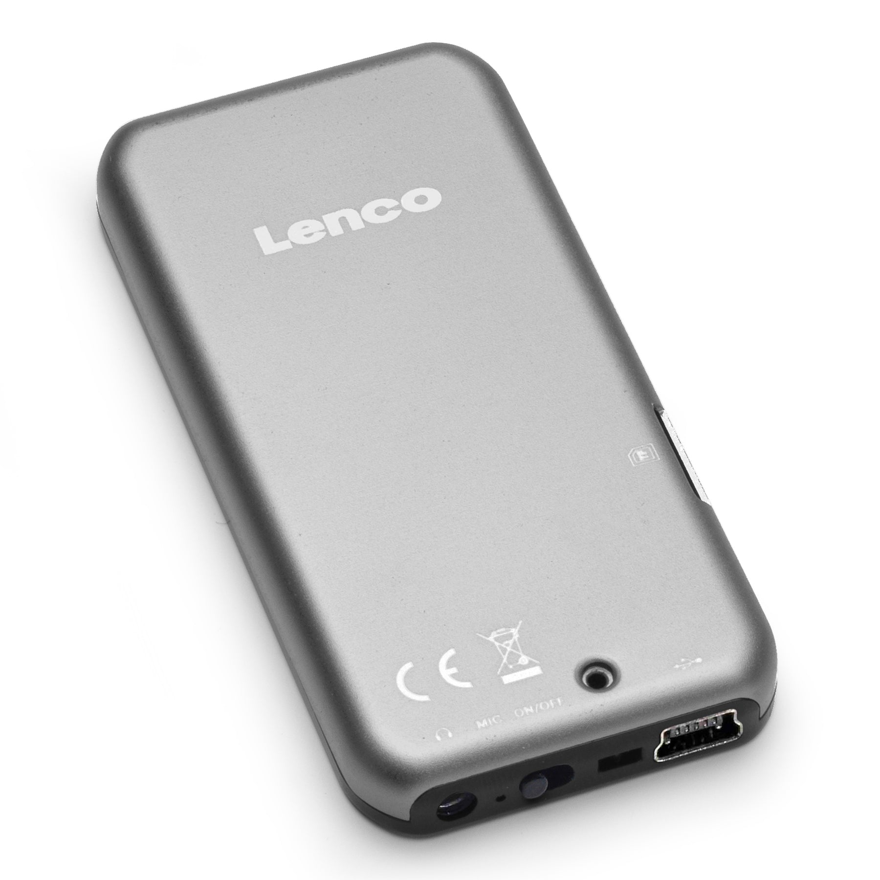 Lenco Xemio-655 Grey - MP3/MP4 Player with 4GB memory - Grey – Lenco-Catalog