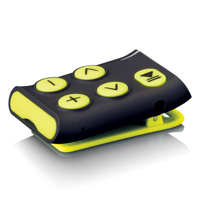 LENCO Xemio-154LM - sportowy odtwarzacz MP3 z baterią sportowe słuchawki douszne Karta micro SD 4 GB - Limonkowe