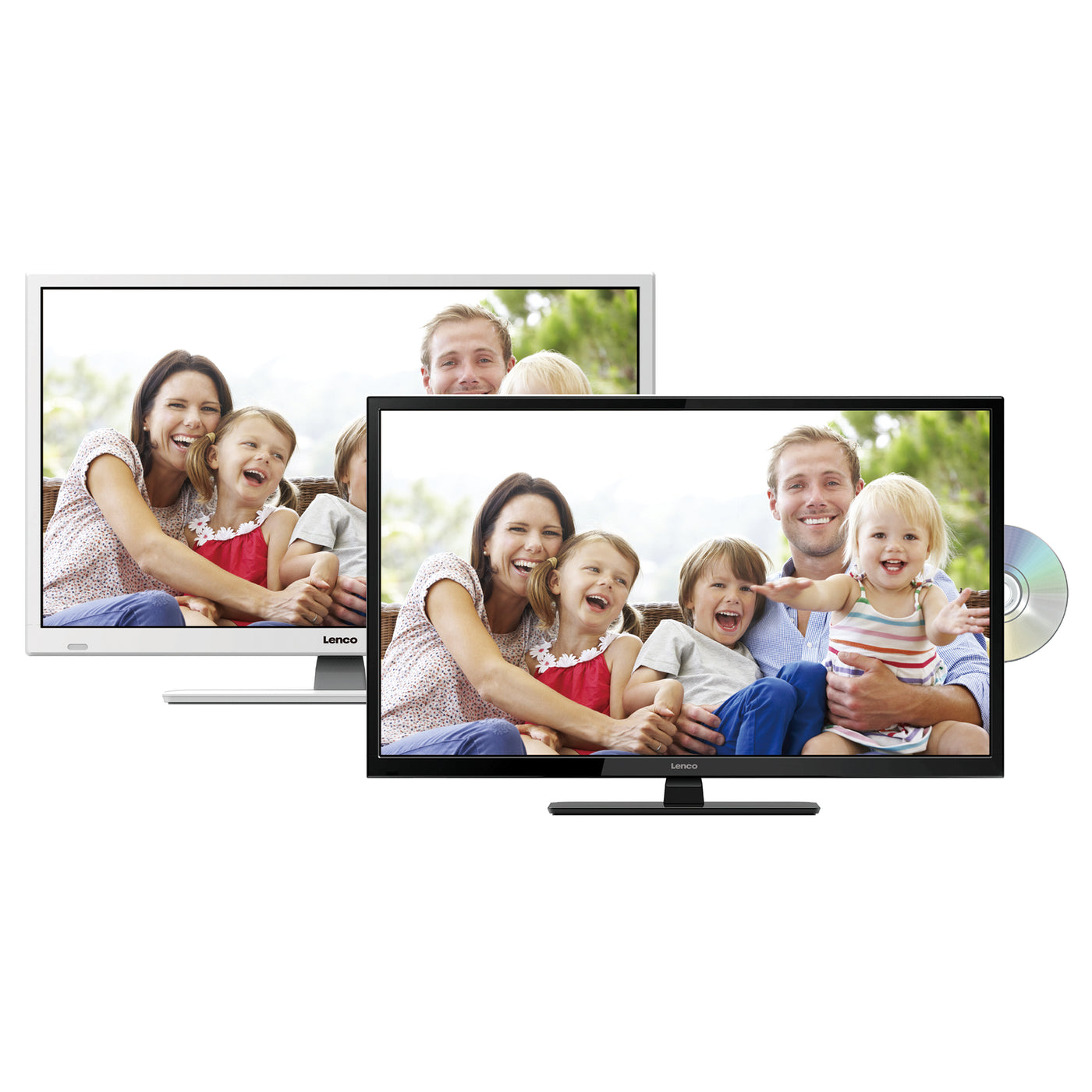 LENCO DVL-2862 - HD LED TV with 28 inch and DVB/T/T2/S2/C with integrated DVD player - Black