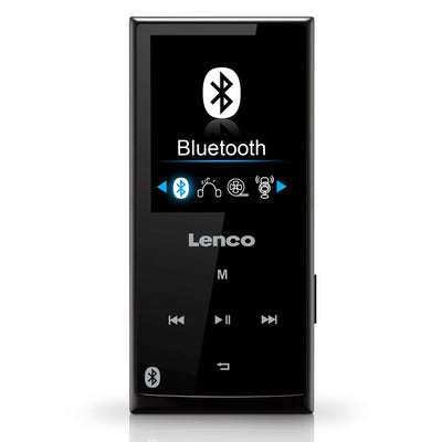 LENCO Xemio-760 Black - MP3/MP4 player with Bluetooth® 8GB memory - Black