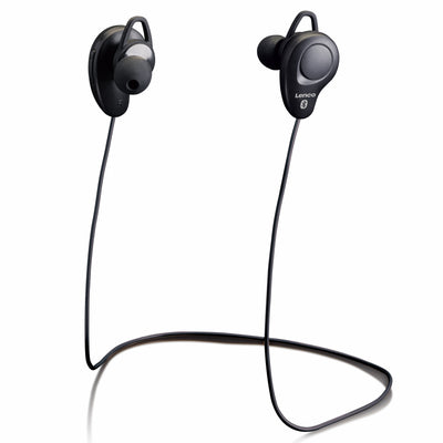 LENCO EPB-015BK - Bezprzewodowy zestaw słuchawkowy douszny - Czarny