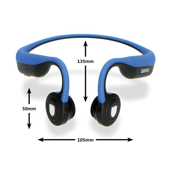 Lenco BCH 1000 Bone Conduction Bluetooth headphone blue Lenco Catalog