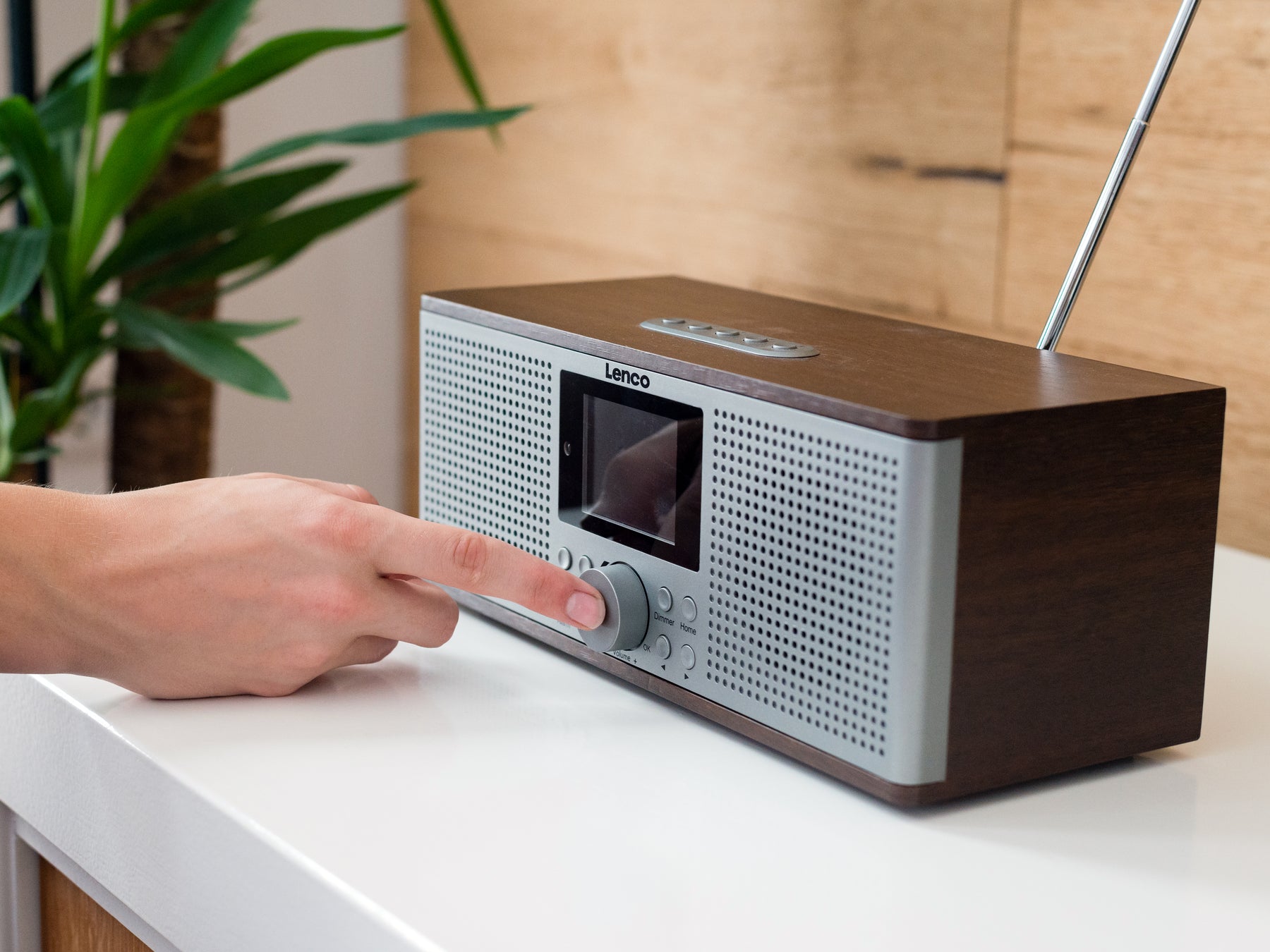 LENCO DIR-170WA Bluetooth® radio, – and Smart with DAB+, W Lenco-Catalog Internet - FM