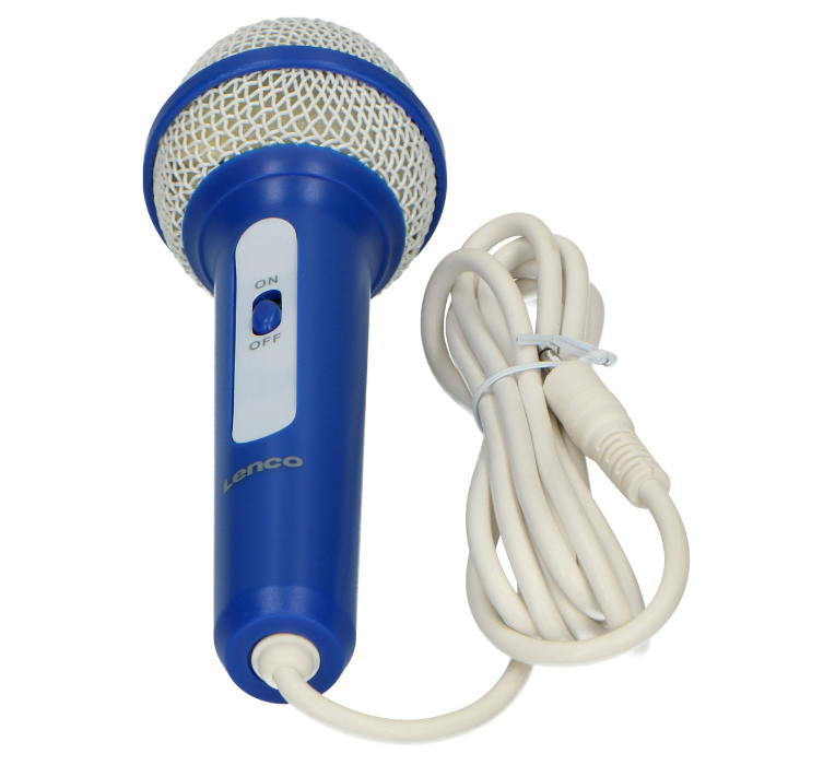 Microfoon blauw voor SCD-650